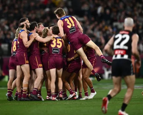The Lions Overpower The Magpies to Claim Grand Final Battle Against Geelong